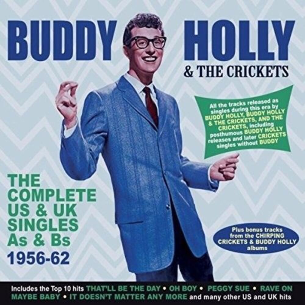 Buddy Holly & Crickets - Complete Us & Uk Singles As & Bs 1956-62  COMPACT